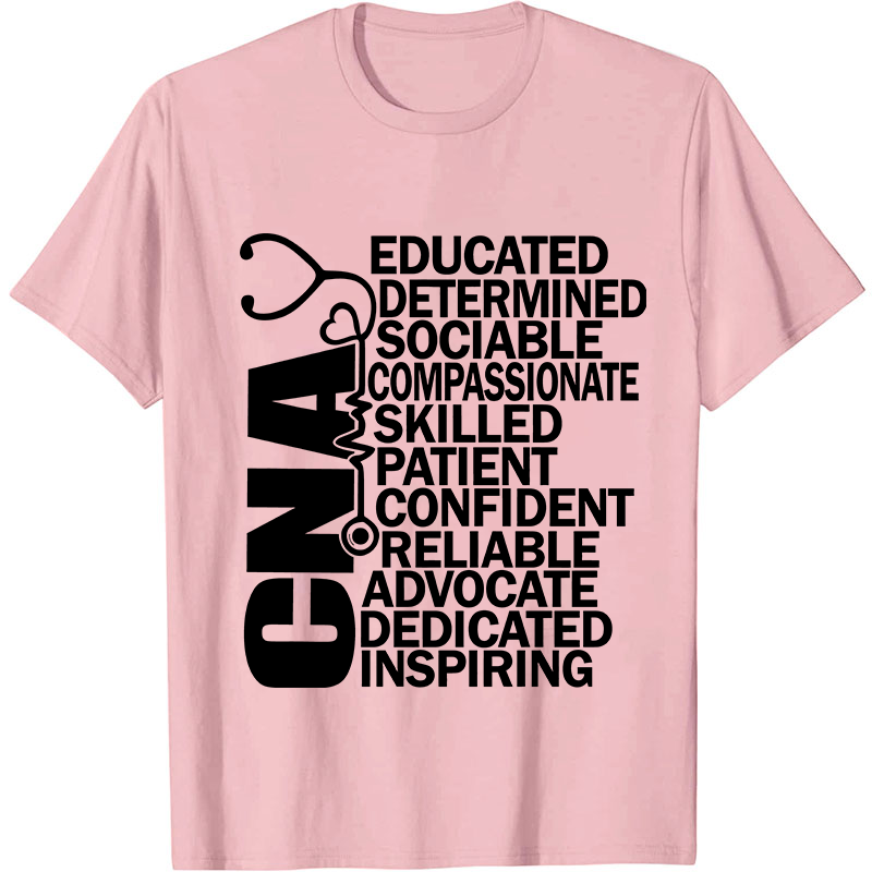 CNA Stethoscope Nurse T-Shirt