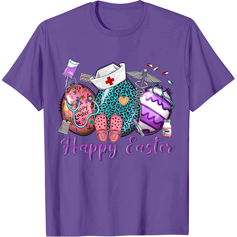 Happy Easter Egg Nurse T-Shirt