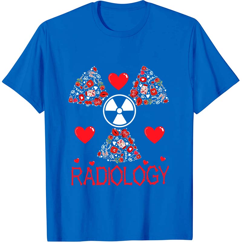 Radiology Valentine Nurse T-Shirt