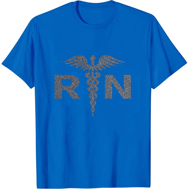 Glitter Registered Nurse T-Shirt