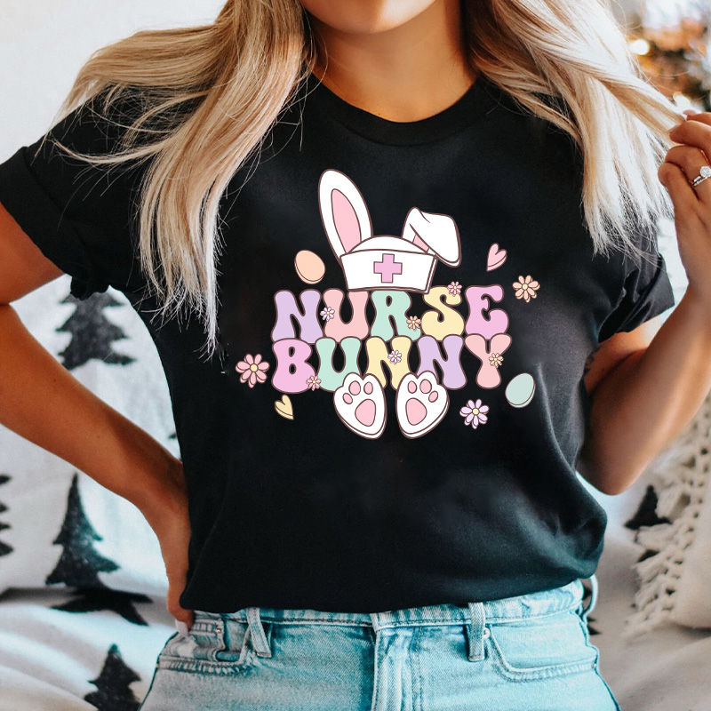 Nurse Bunny Nurse T-Shirt