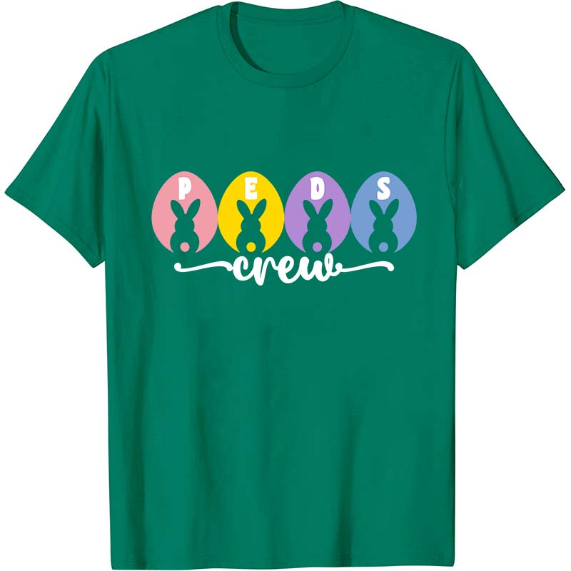 Peds Crew Easter Nurse T-Shirt