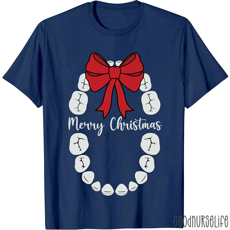 Oral Surgeon Merry Christmas Nurse T-shirt