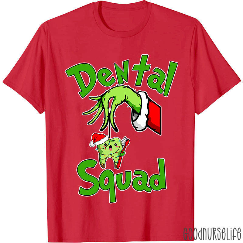 Funny Hand Dental Squad Nurse T-shirt
