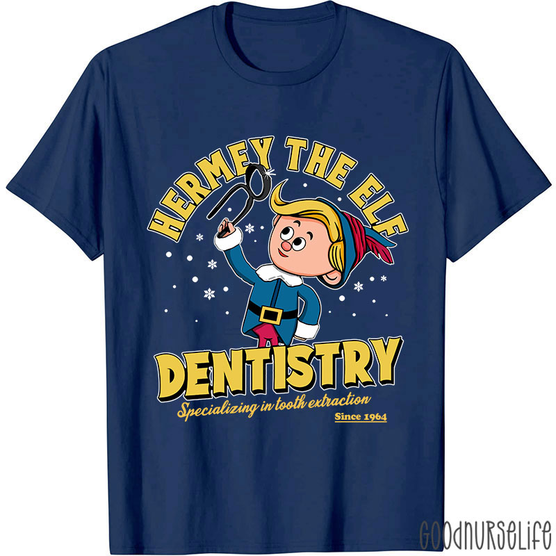 Hermey The  Elf Dentistry Nurse T-shirt