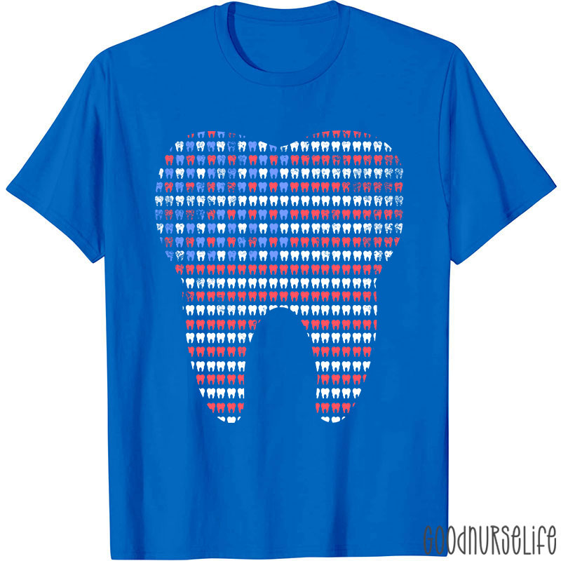 4th Of July Dental Hygienist Patriotic Nurse T-shirt