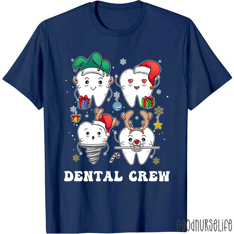 Christmas Dental Crew Nurse T-shirt