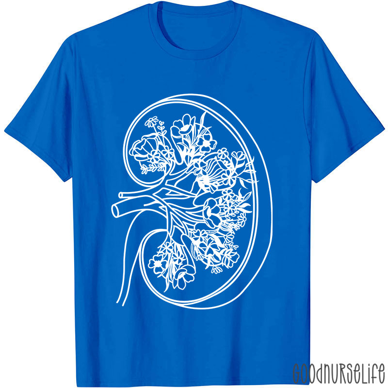 Florescent Kidney Nurse T-Shirt