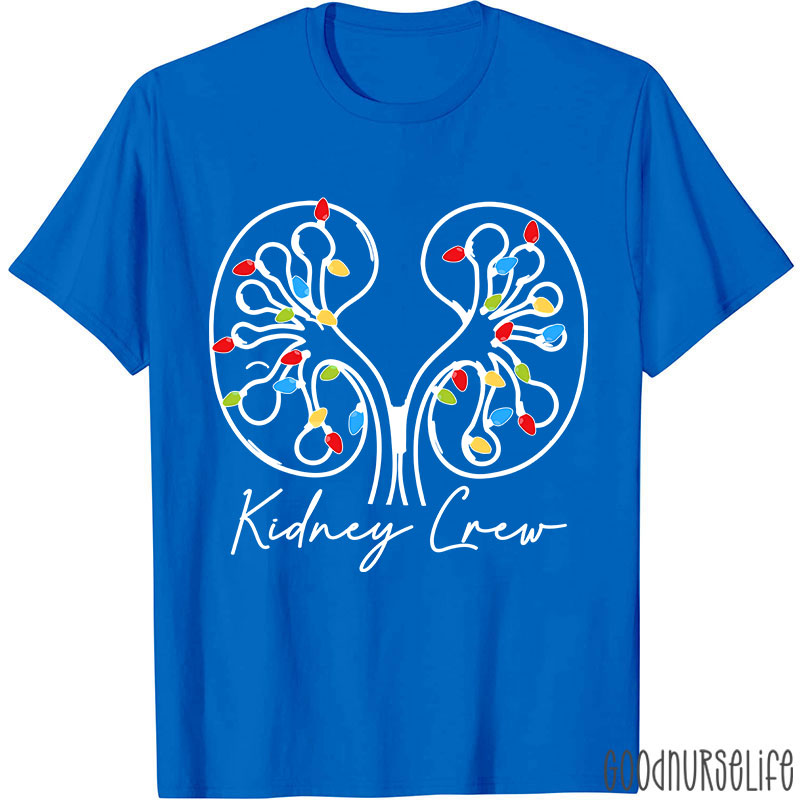 Christmas Kidney Crew Nurse T-shirt