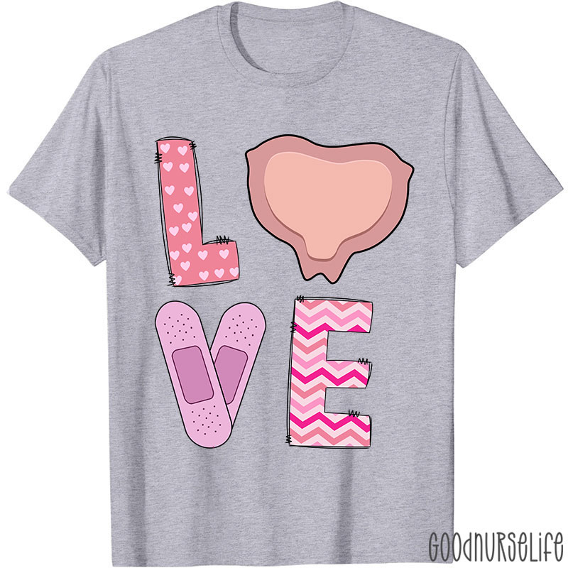 Wound Care Love Nurse T-Shirt