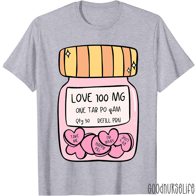 Valentines Day Pharmacy Nurse T-Shirt