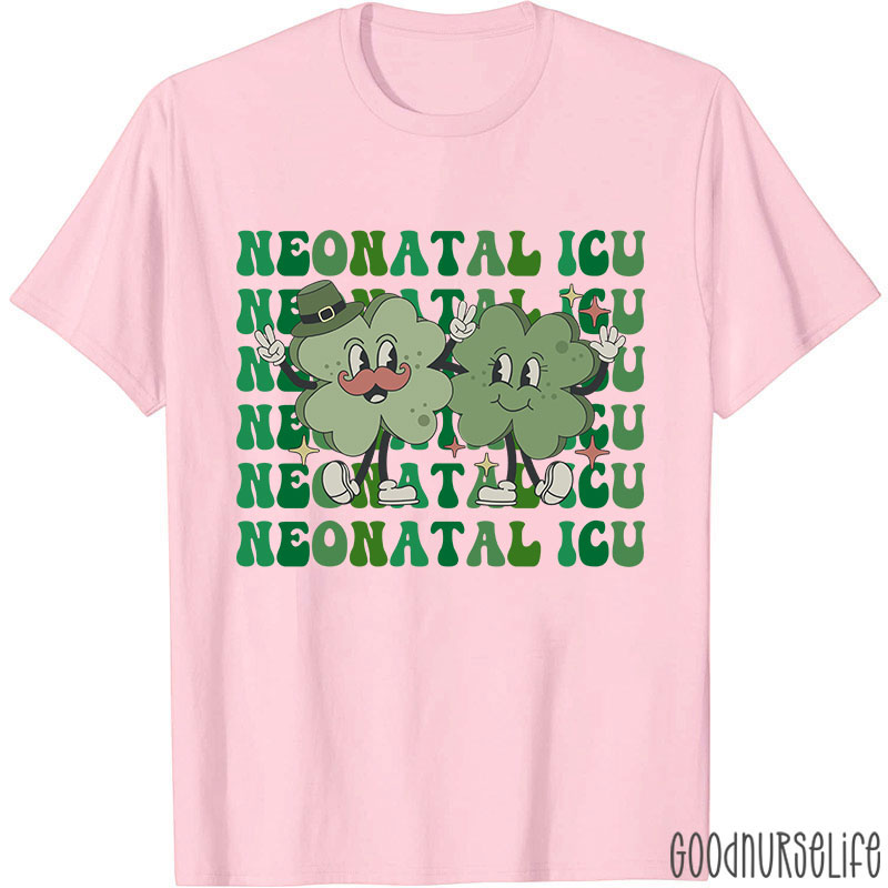 Clover And Neonatal ICU Nurse T-Shirt