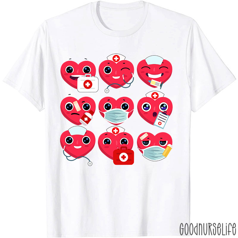 Little Sweet Hearts Nurse T-Shirt
