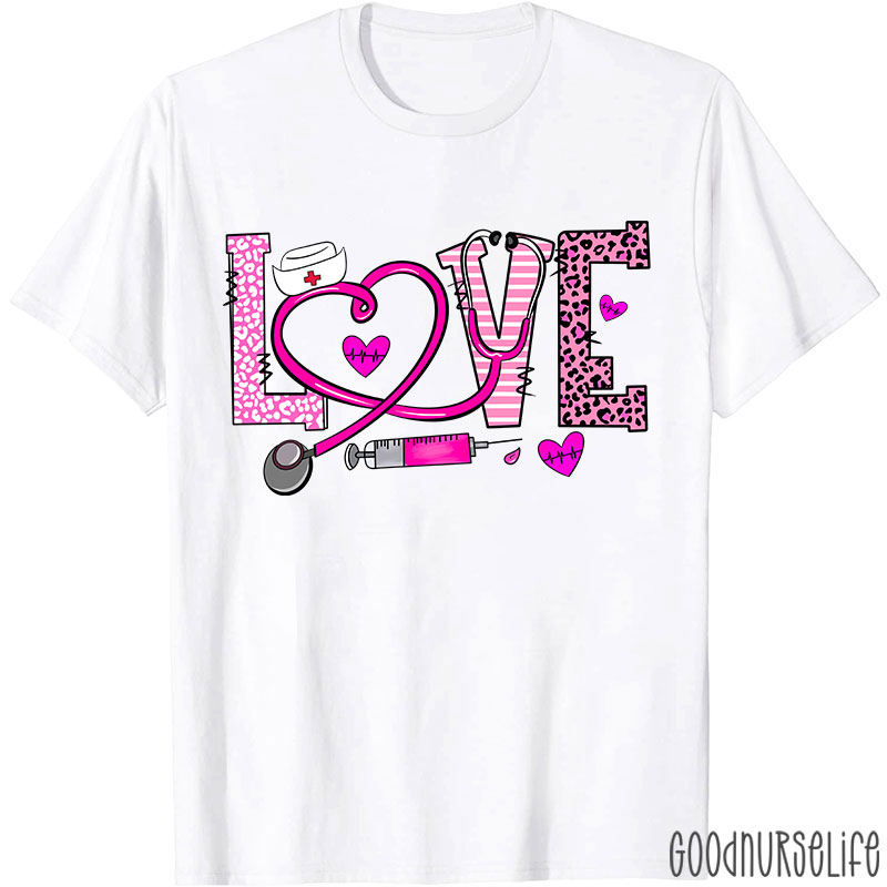 A Nurse With A Good Heart Nurse T-Shirt