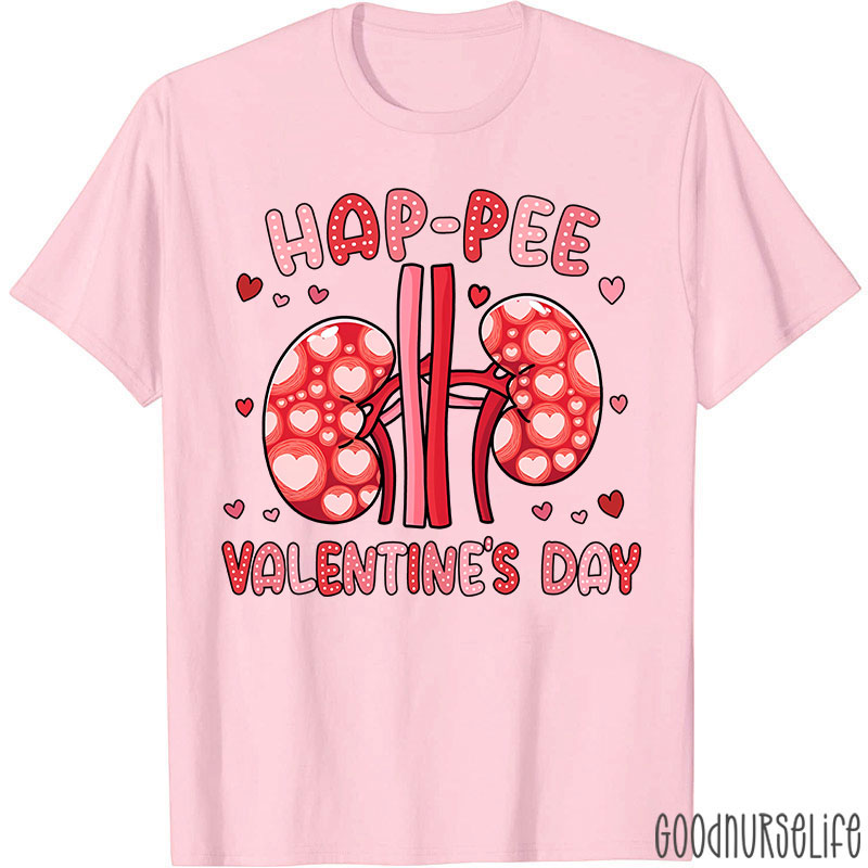 Kidney Wishes Valentine's Day Nurse T-Shirt