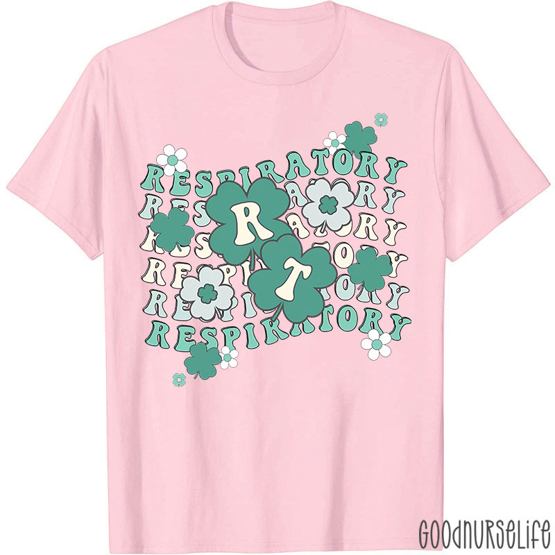 Clover Respiratory RT Nurse T-Shirt