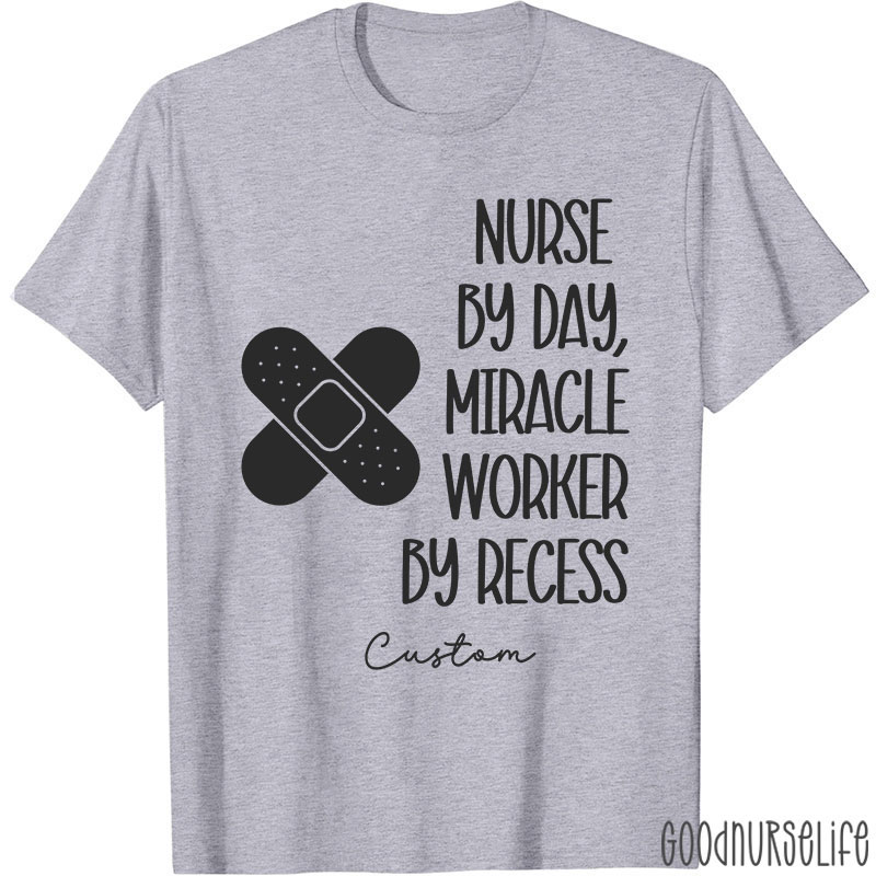 Personalized Funny School Nurse For Birthday Custom Nurse T-Shirt