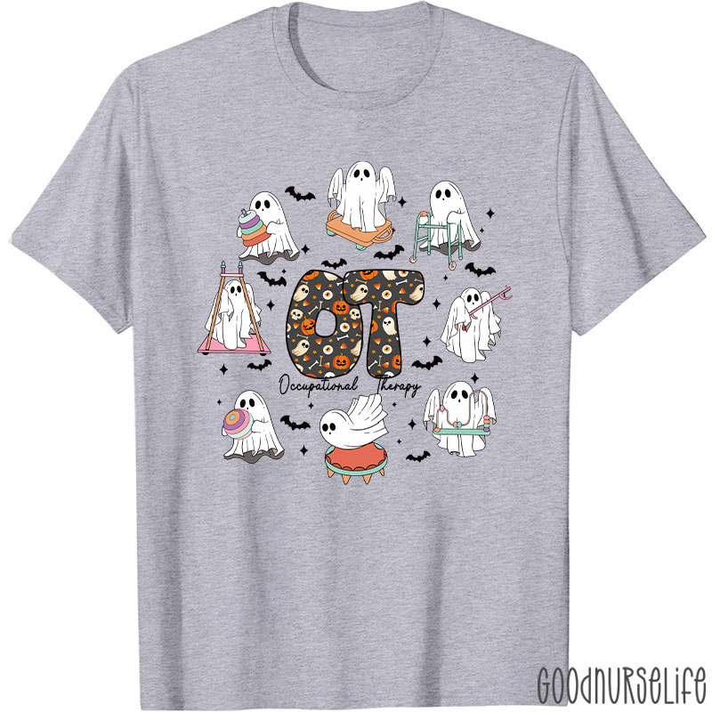 Occupational Therapy Spooky Season Halloween T-Shirt