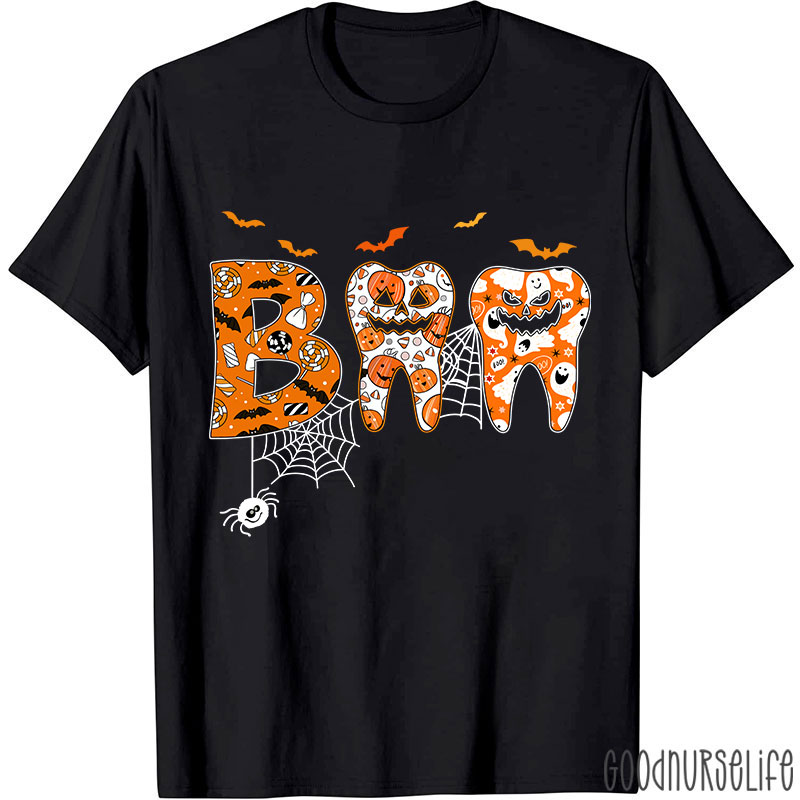 Halloween Boo Nurse T-Shirt
