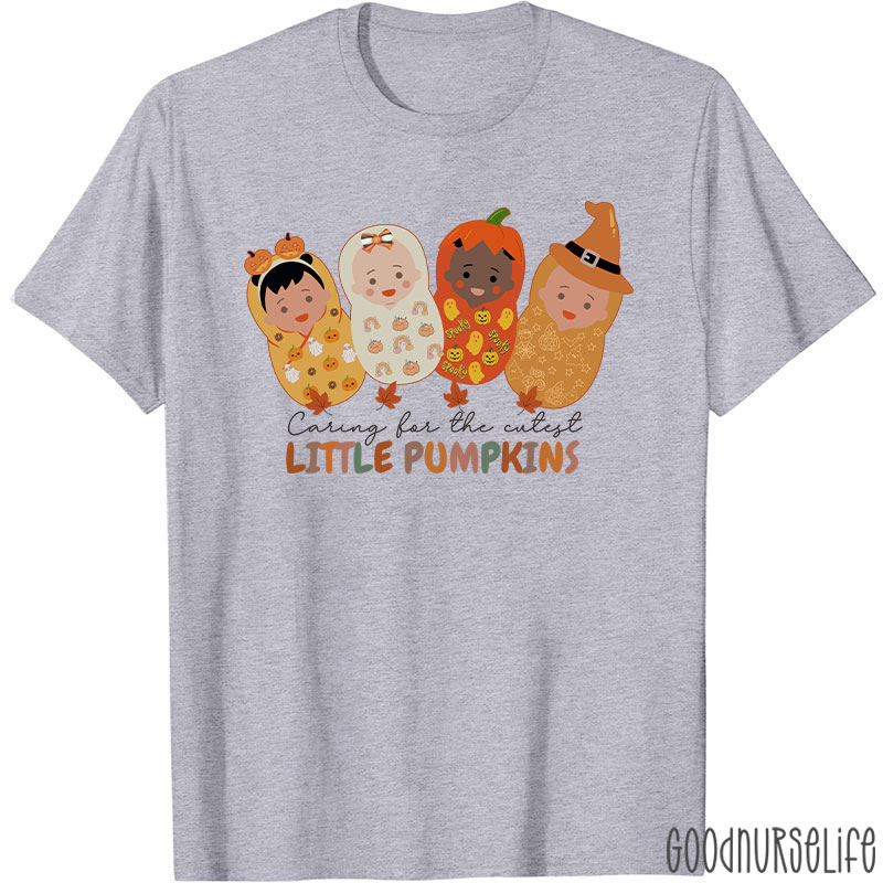 Halloween Caring For The Cutest Little Pumpkins T-Shirt