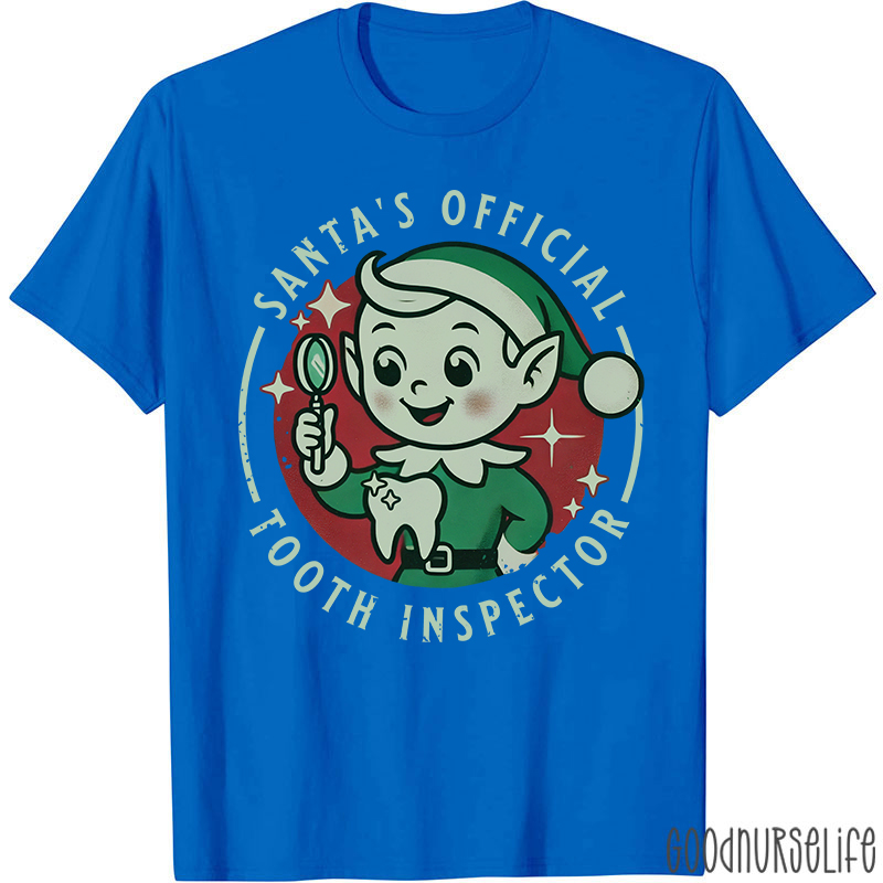 Santa's Official Tooth Inspector T-Shirt
