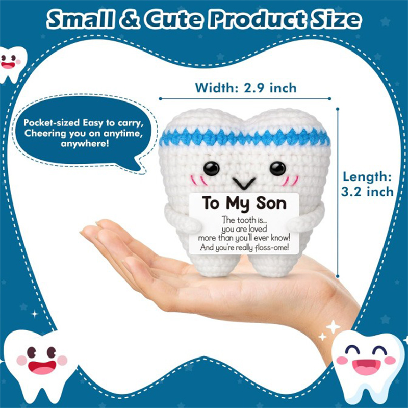 Fun Cute Crochet Tooth