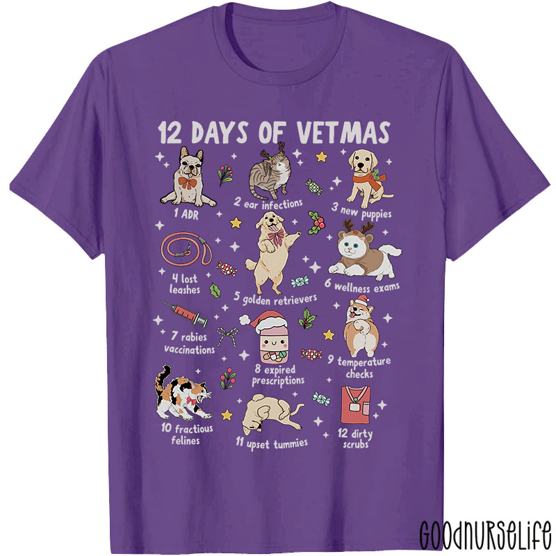 12 Days Of Vetmas T-Shirt