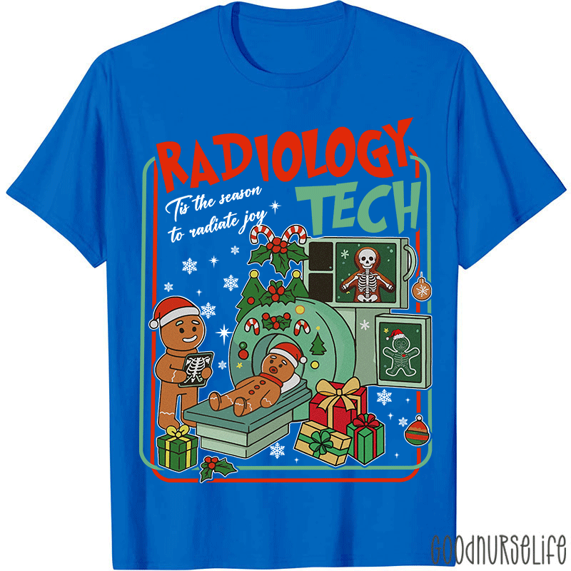 Tis The Season To Radiate Joy Gingerbread T-Shirt