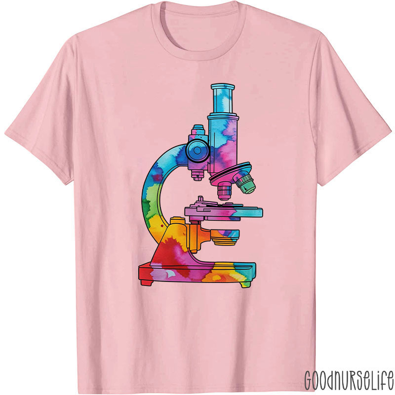 Tie Tye Style Microscope T-shirt