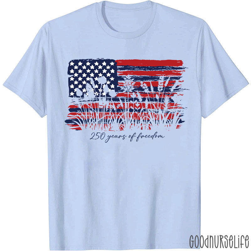 Land Of The Free Home Of The Brave Nurse T-Shirt