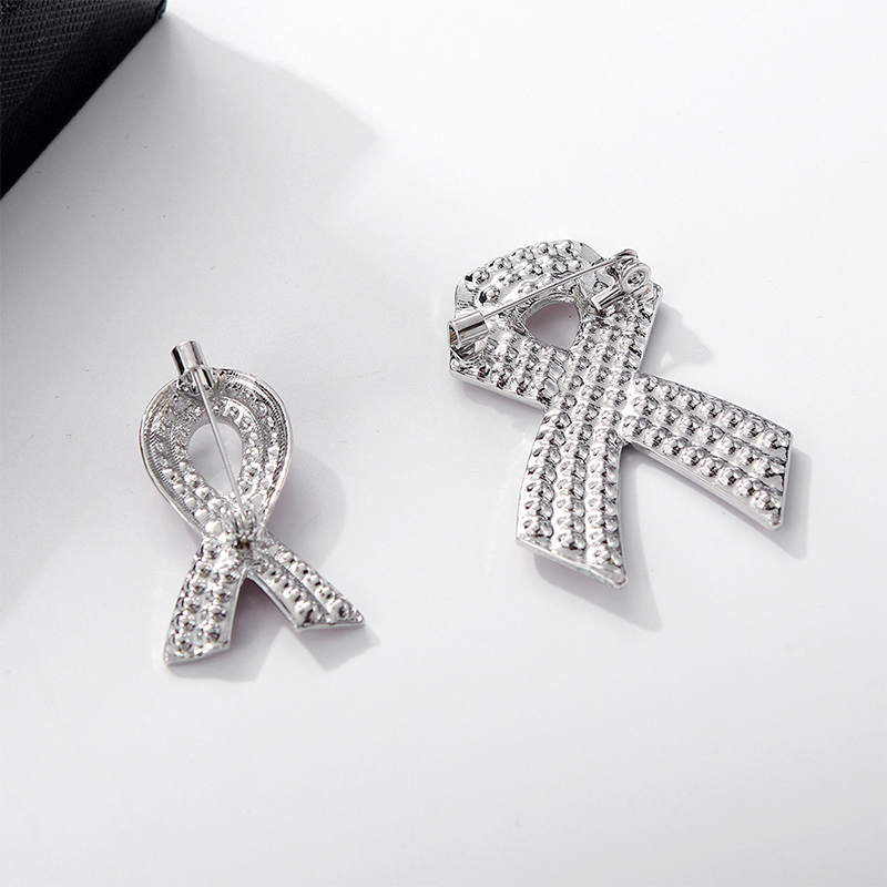 Diamond Breast Cancer Awareness Nurse Pin