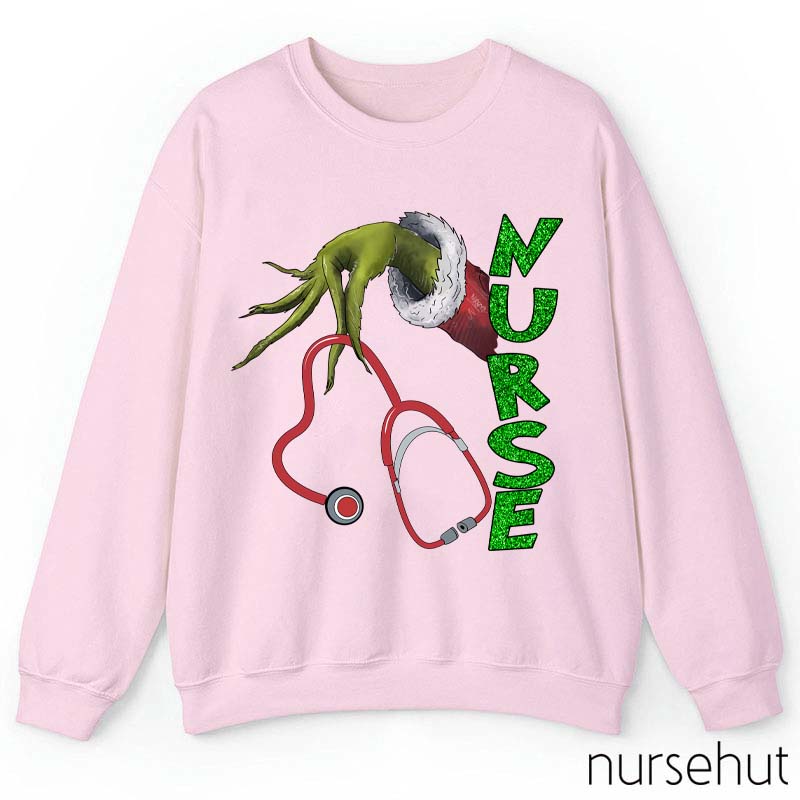 Personalized Is This Your Stethoscope Nurse Sweatshirt