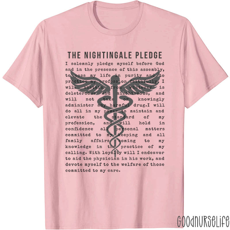 The Nightingale Pledge Nurse T-Shirt