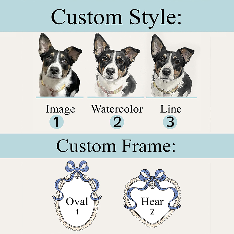 Personalized Coquette Bow Pet Photo Nurse Badge Reel