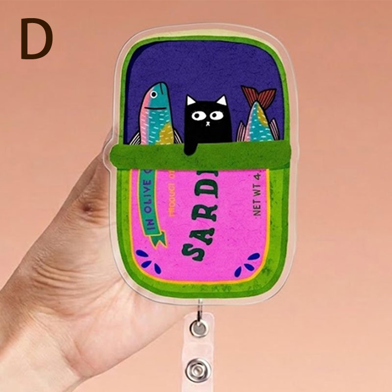 Sardine Can Badge Reel