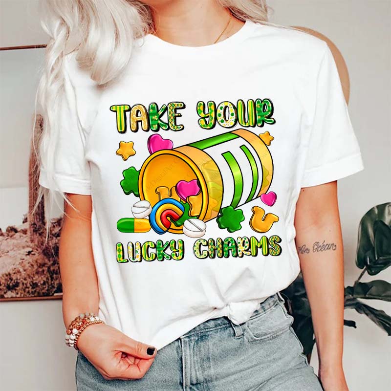 Take Your Lucky Charms Nurse T-Shirt