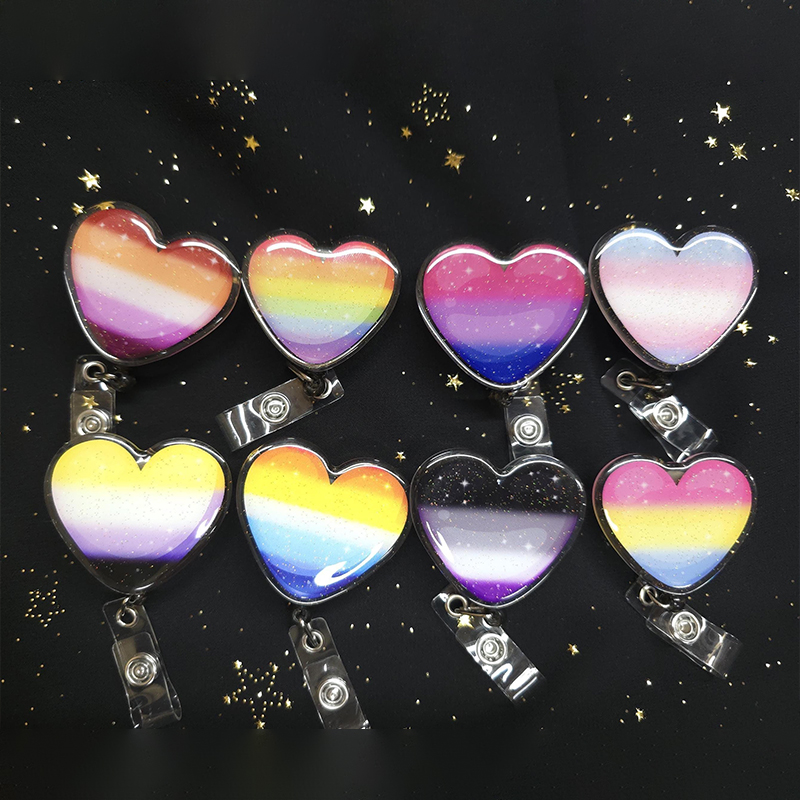 LGBTQ Pride Nurse Badge Reel