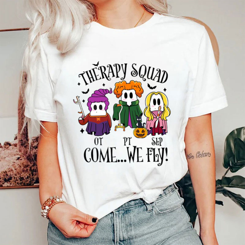 Halloween Therapy Witch Squad T-Shirt