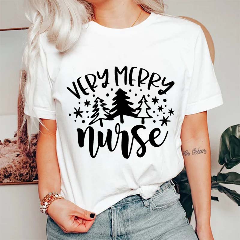 Very Merry Nurse T-Shirt