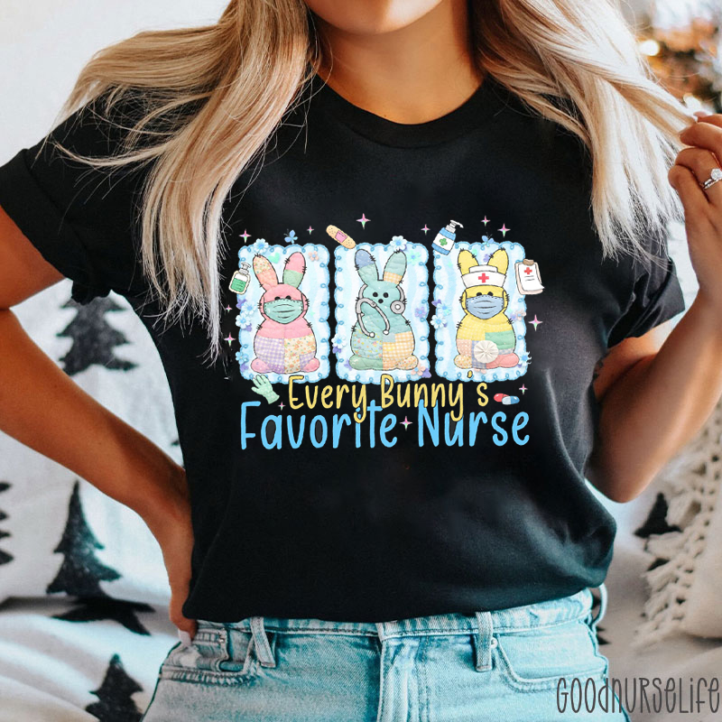 Every Bunny's Favorite Nurse T-shirt