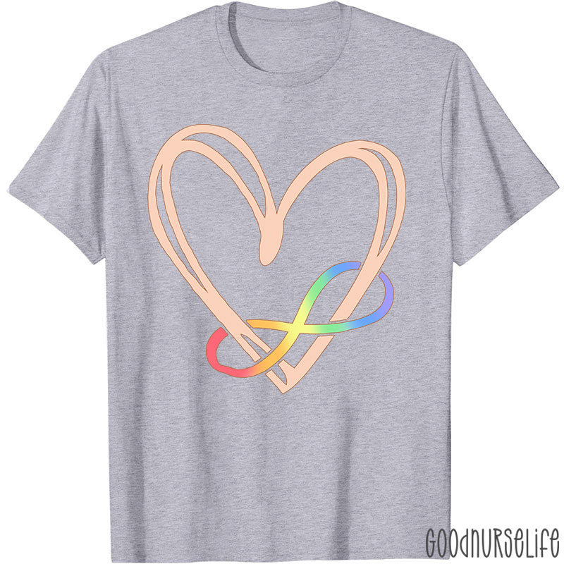 Autism Heart Nurse T-Shirt