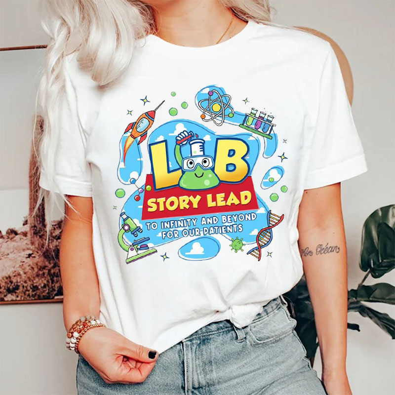 Personalized Med Lab Tech Group T-shirt