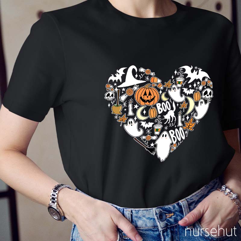 Happy Halloween Boo Boo Nurse T-Shirt