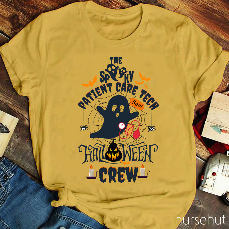 The Spooky Patient Care Teach Nurse T-Shirt