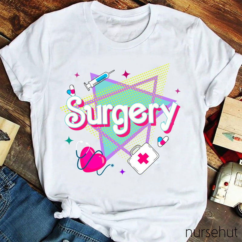 Personalized Triangle Element Design Nurse T-Shirt