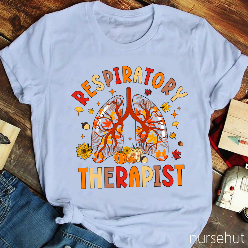 Respiratory Therapist Halloween Nurse T-Shirt