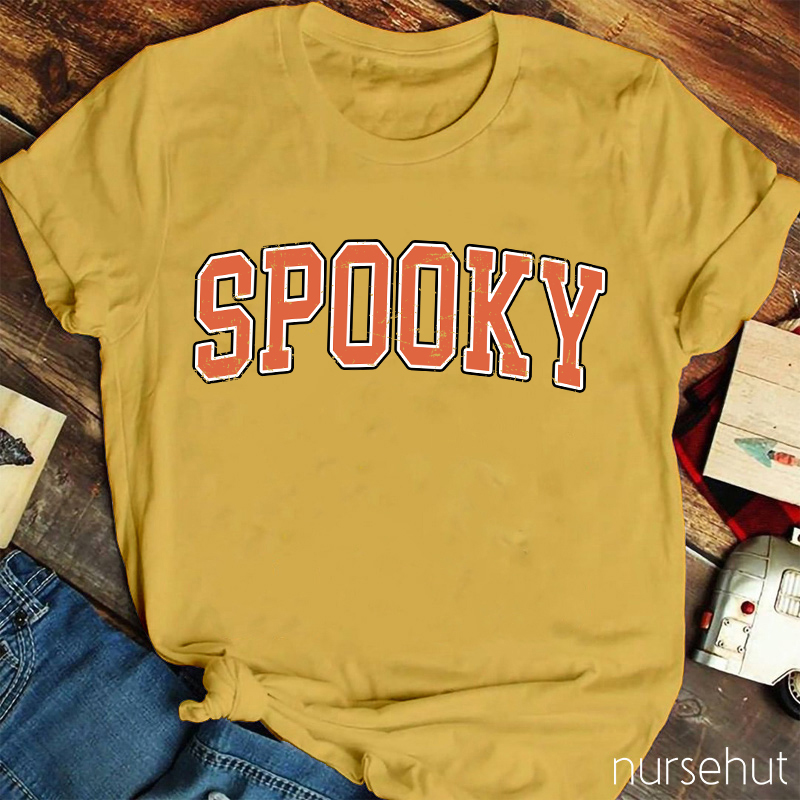 Retro Simplicity Spooky Nurse T-Shirt
