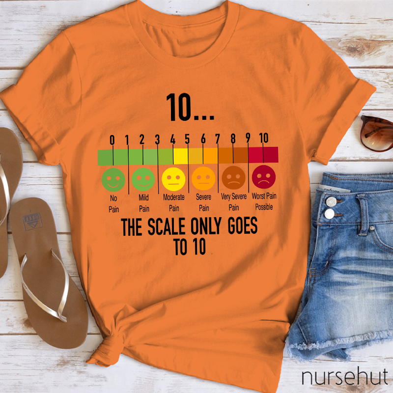 The Scale Only Goes To 10 T-Shirt
