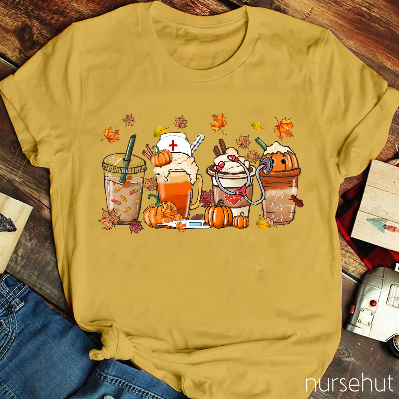 Propofol Pumpkin Spice Nurse T-Shirt