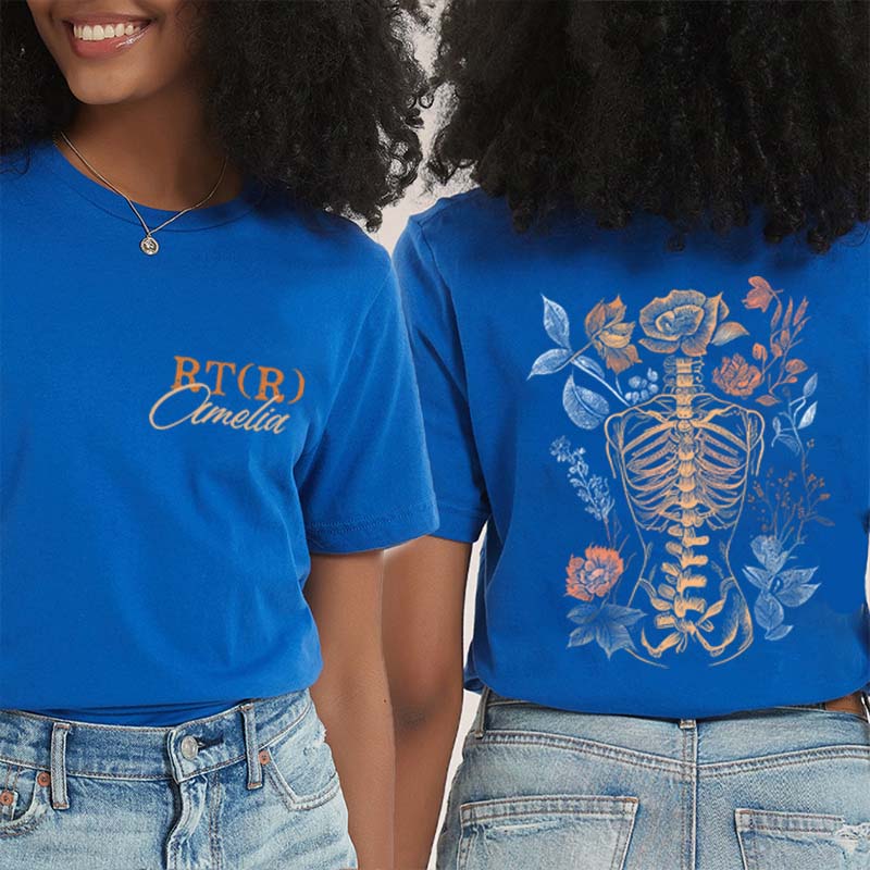 Personalized The Human Body Is A Great Art Nurse Two Sided T-Shirt